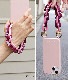 PHONECKLACE ハンドチェーンストラップ コンビ スマホiPhone用