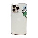 Dparks [ iPhone 14 / iPhone 14 Pro ] ソフトクリアケース ネコとイヌのおでかけ、コアラ・パンダ・ワニのぞき