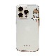Dparks [ iPhone 14 / iPhone 14 Pro ] ソフトクリアケース ネコとイヌのおでかけ、コアラ・パンダ・ワニのぞき