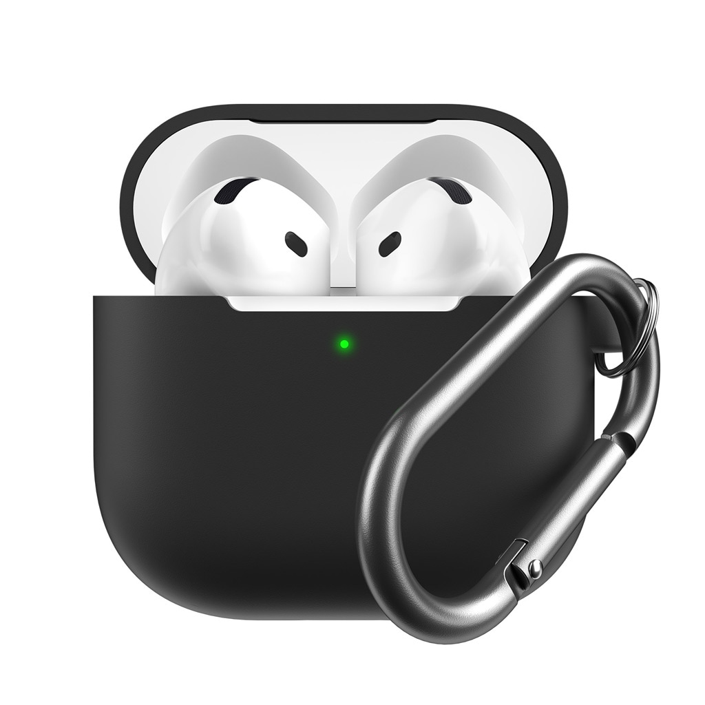KeyBudz AirPods 4 シリコンケース Elevate（ストラップホールと
