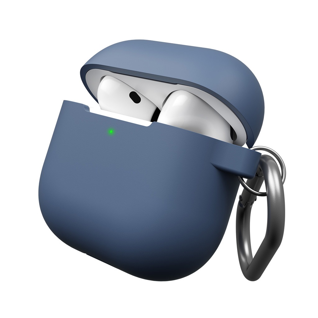 KeyBudz AirPods 4 シリコンケース Elevate（ストラップホールと