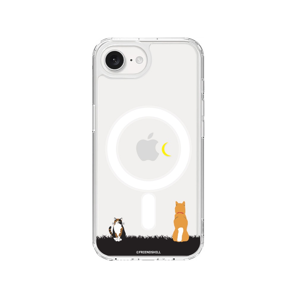[iPhone 16e 用] しばたさん MagSafe対応 クリアケース 公式ライセンス品