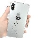 iPhone XS / X ケース Dparks ソフトクリアケース 泥棒ネコ（ディーパークス）アイフォン カバー