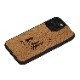 iPhone 13 Pro Max ケース 天然木 バックカバー Man&Wood camp 木製 背面カバー型 アイフォンケース