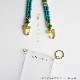 PHONECKLACE クロスボディロープストラップ スマホiPhone用