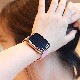 EGARDEN アップルウォッチ 保護カバー ガラスフィルム一体型ケース for Apple Watch 45/44/41/40mm (Series 8-4,SE)