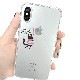 【iPhone XS / X ケース】 Dparks ソフトクリアケース 虫取りネコ