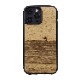 iPhone 13 Pro Max ケース 天然木 バックカバー Man&Wood Terra 【 iPhone 12 Pro Max / iPhone 11 Pro Max】 木製 背面カバー型 アイフォンケース 