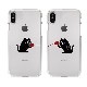 iPhone 11 Pro /  iPhone 11 ケース iPhone XS / X ケース iPhone XR ケース Dparks ソフトクリアケース 糸電話ネコ（ディーパークス）アイフォン カバー