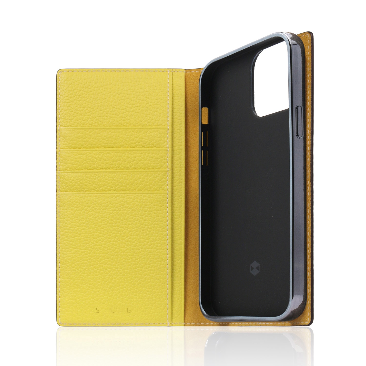 iPhone 13 / 13 Pro レザーケース SLG Design Neon Full Grain Leather Case 【手帳型 / 本革】 