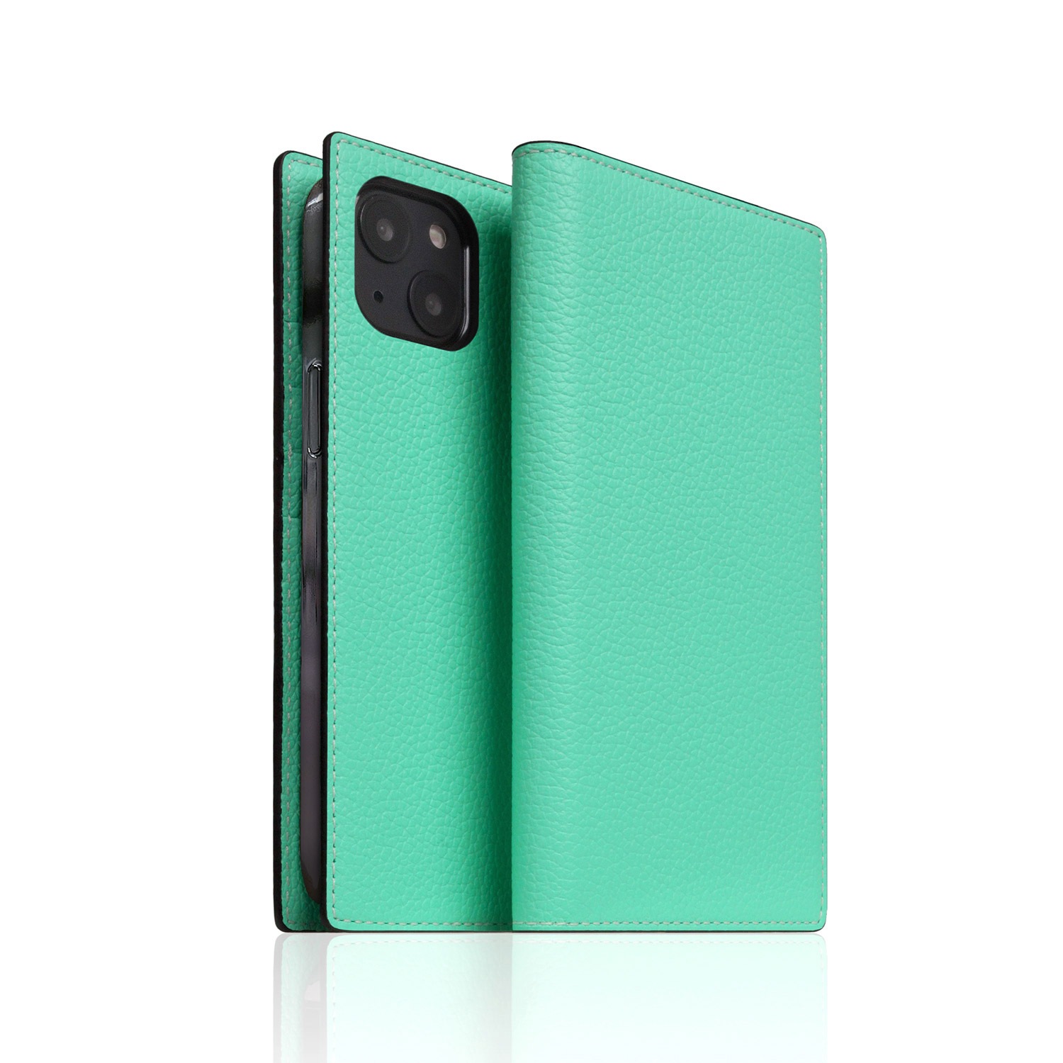 iPhone 13 / 13 Pro レザーケース SLG Design Neon Full Grain Leather Case 【手帳型 / 本革】 