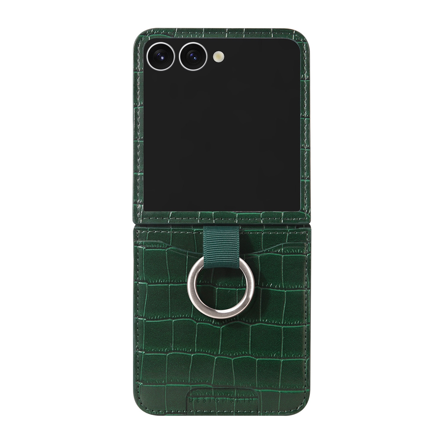 ソフトバンクファン Phenomenon 刺繍 レザーケース Design Skin（デザインスキン） [Galaxy Z Flip7 用] カード