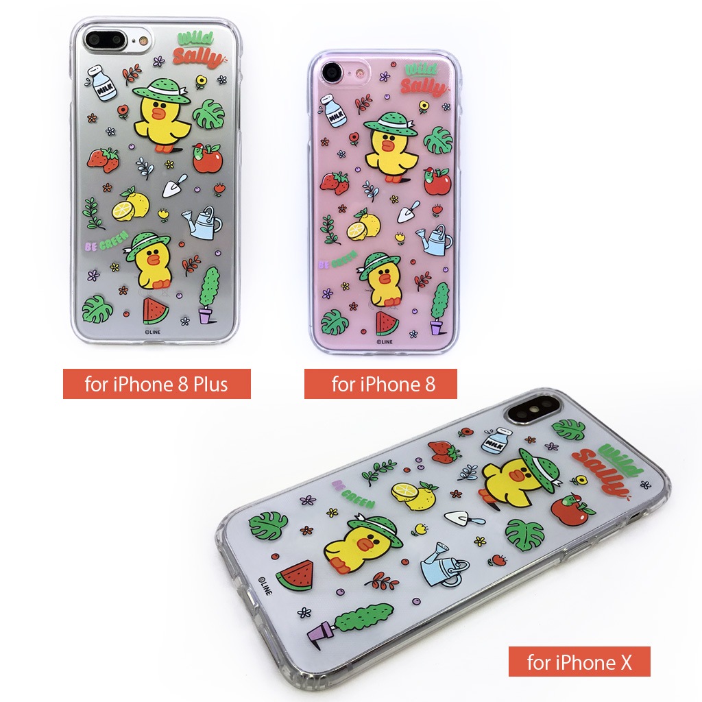 iPhone SE (第3世代) ケース カバー LINE FRIENDS MY FAVORITE THINGS [iPhone SE3/SE2/XS/X/8/7/8 Plus/7 Plus]