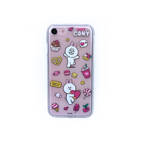 iPhone SE (第3世代) ケース カバー LINE FRIENDS MY FAVORITE THINGS [iPhone SE3/SE2/XS/X/8/7/8 Plus/7 Plus]