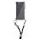 iPhone SE3 ケース スマホショルダー クリア バックカバー Phonecklace ロープショルダーストラップ付き 【 iPhone 13/13 Pro/12 Pro/12/12 mini/SE (第3/2世代)/8/7 】