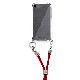 iPhone SE3 ケース スマホショルダー クリア バックカバー Phonecklace ロープショルダーストラップ付き 【 iPhone 13/13 Pro/12 Pro/12/12 mini/SE (第3/2世代)/8/7 】