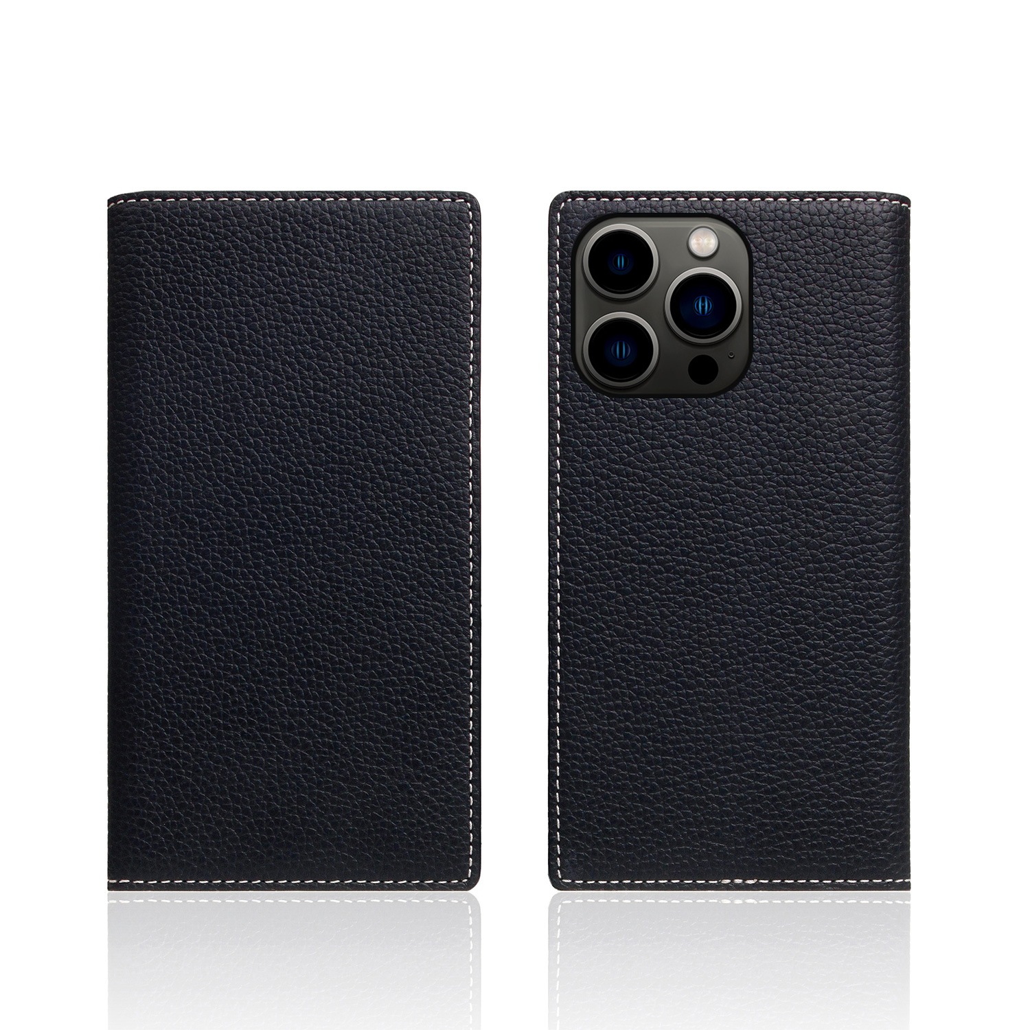 iPhone 13 / 13 Pro レザーケース SLG Design Full Grain Leather Case 【手帳型 / 本革】 
