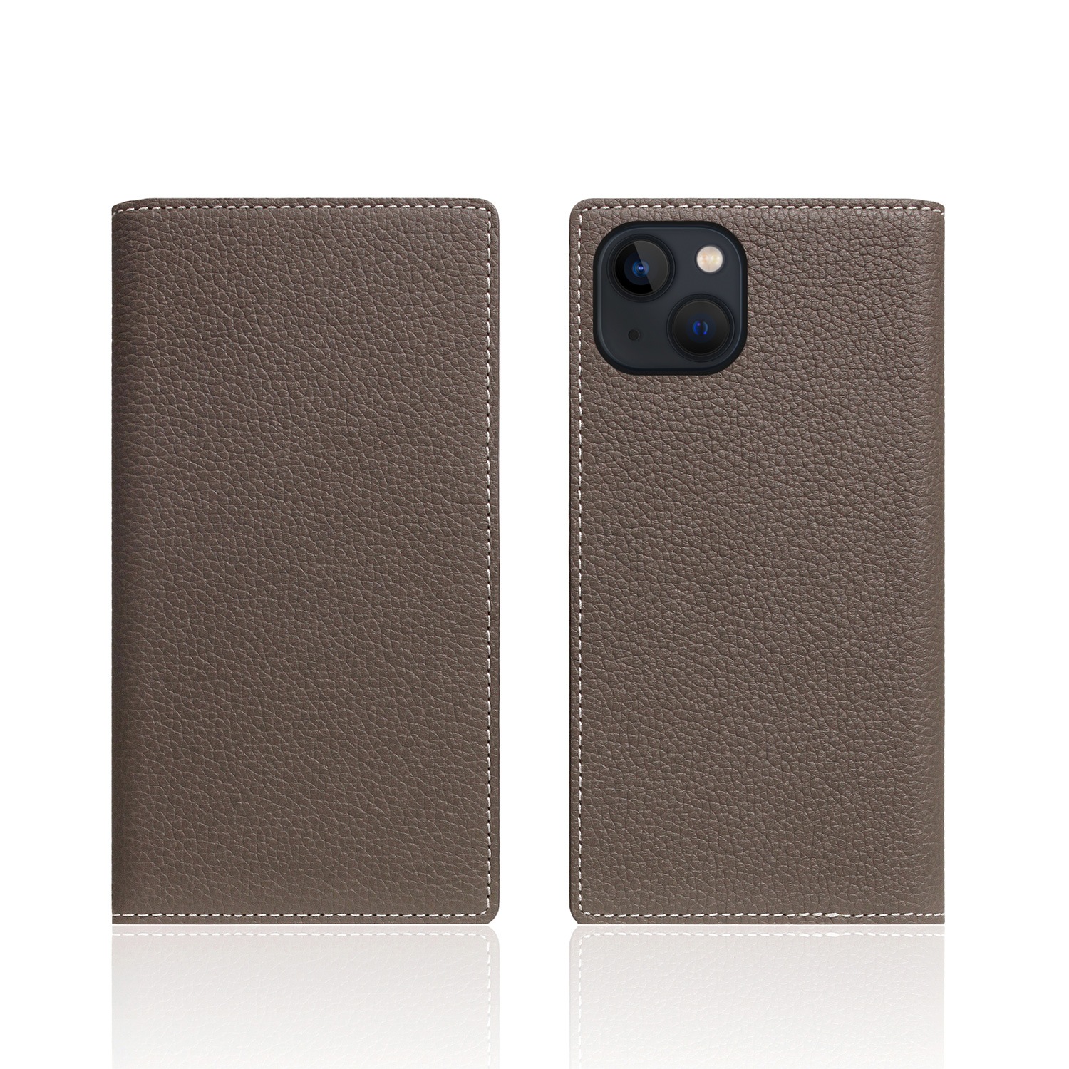 iPhone 13 / 13 Pro レザーケース SLG Design Full Grain Leather Case 【手帳型 / 本革】 