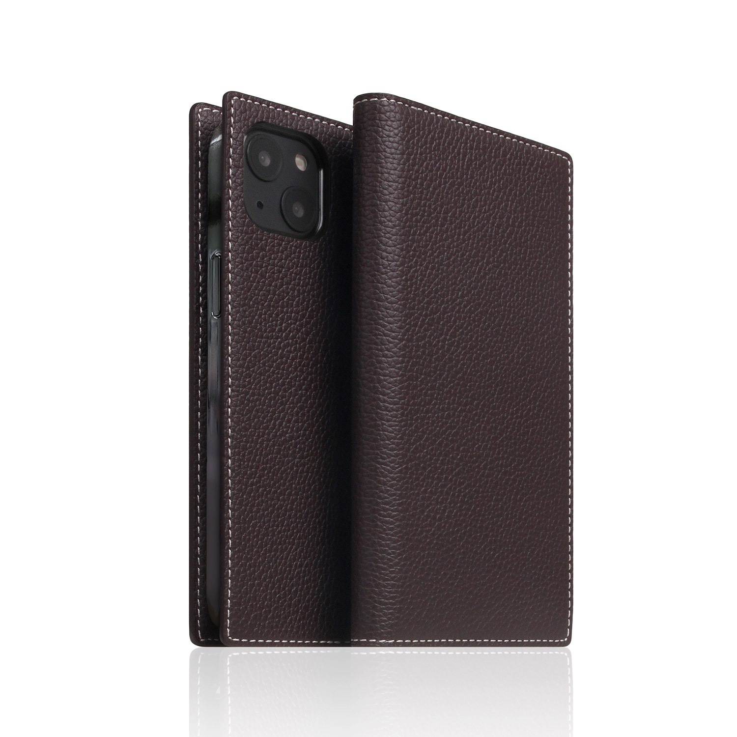 iPhone 13 / 13 Pro レザーケース SLG Design Full Grain Leather Case 【手帳型 / 本革】 