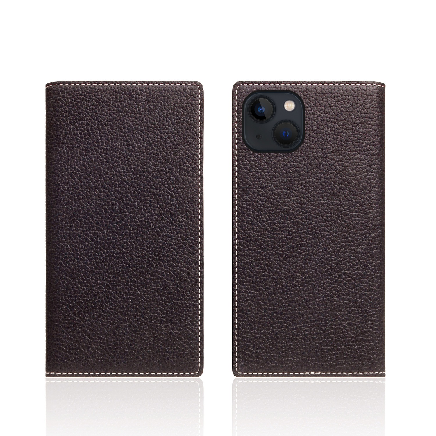 iPhone 13 / 13 Pro レザーケース SLG Design Full Grain Leather Case 【手帳型 / 本革】 