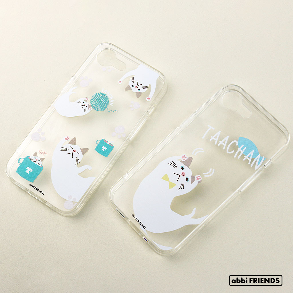 [iPhone 16e 用] ターチャン ソフトクリアケース 公式ライセンス品