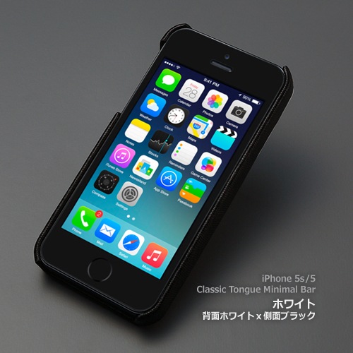 iPhone SE/5/5s ケース ZENUS Rolling Stones All Over Tongue Minimal Bar(ローリングストーンズ オールオーバータン ミニマルバー) アイフォン 本革