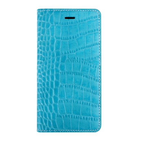 iPhone 14 / 14 Pro / 13 ケース カバー 【手帳型 本革】GAZE Vivid Croco Diary [for iPhone SE3（第3世代）/SE2（第2世代）/8/7/6s/6]