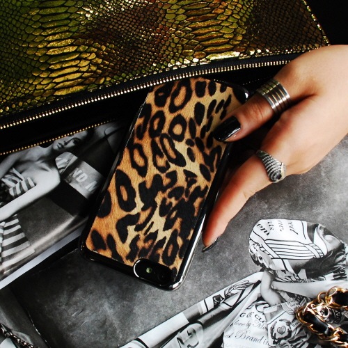 iPhone6s/6 ケース GAZE Leopard Calf Hair Bar（レオパードカーフヘアーバー）アイフォン