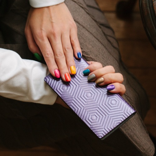 【iPhone 6s / 6 ケース】SLG Design D4 Metal Leather Diary （メタルレザーダイアリー）【手帳型 / 本革】