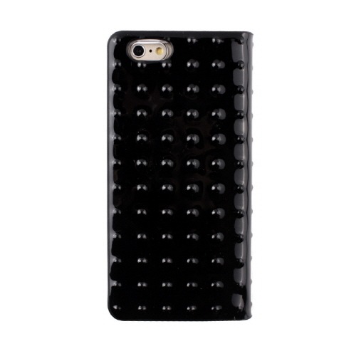 iPhone SE (第3世代) ケース カバー 【手帳型 本革】GAZE Glossy Dot Diary [for iPhone SE3/SE2/8/7/6s/6]