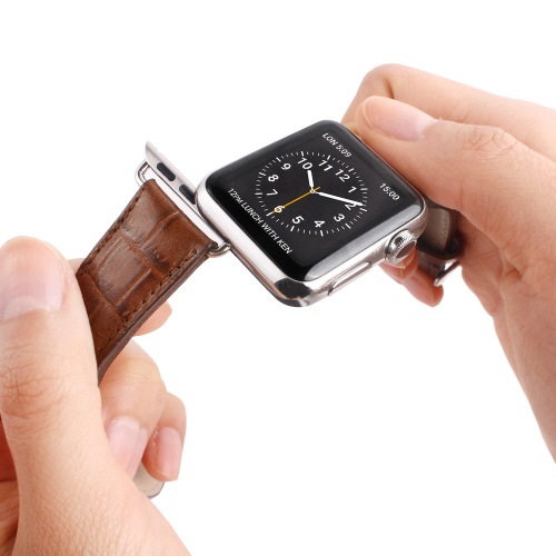 Apple Watch バンド Gaze クロコシリーズ アップルウォッチ レザー アップルウォッチ 42/41/40/38mm (Series10/5/4/3/2/1)