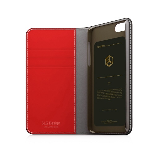 【iPhone SE（第１世代）/ 5 / 5s ケース】SLG Design Edition Calf Skin Leather Diary （エディションカーフスキンレザーダイアリー）【手帳型 / 本革】