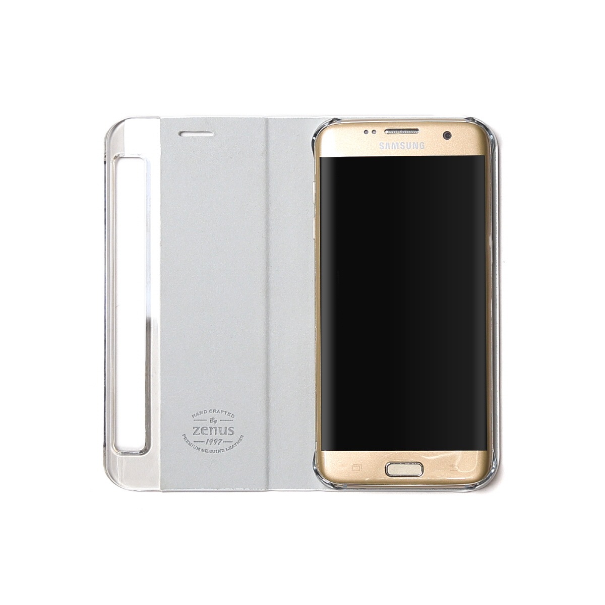 Galaxy S7 edge ケース 手帳型 ZENUS Minimal Diary 2（ゼヌス ミニマルダイアリー2）ギャラクシー エスセブン エッジ 本革
