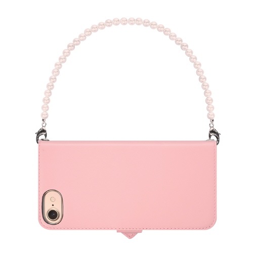 iPhone SE (第3世代) ケース カバー 【手帳型 本革】abbi Heart Diary [iPhone SE3/SE2/8/7]