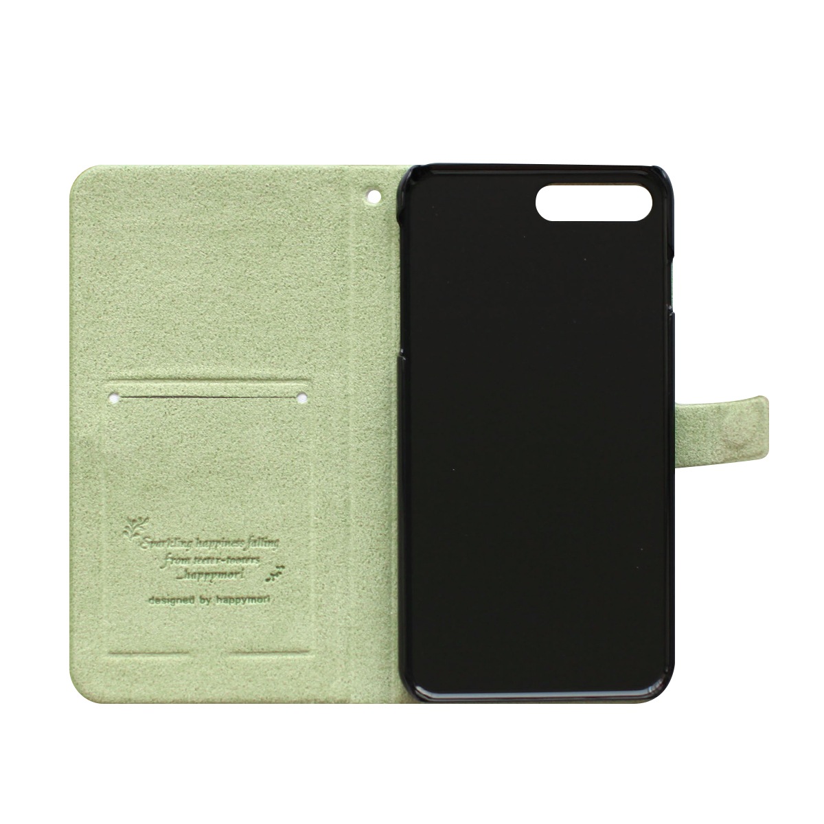 iPhone 8 Plus / 7 Plus ケース 手帳型 Happymori French Cafe Diary （ハッピーモリ フレンチカフェダイアリー）アイフォン カバー