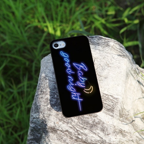 iPhone SE (第3世代) ケース カバー Dparks Twinkle Case Message [iPhone SE3/SE2/8/7]