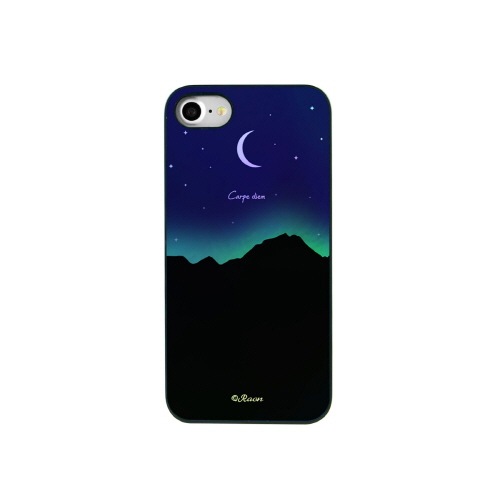 iPhone SE (第3世代) ケース カバー Dparks Twinkle Case オーロラムーンライト [iPhone SE3/SE2/8/7]