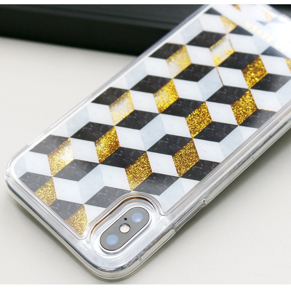 iPhone SE (第3世代) ケース カバー SO SEVEN FASHION CUBIC GLITTER [iPhone SE3/SE2/XS/X8/7]