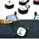 ライトニングケーブル USB-Cケーブル Dparks かわいいイラストの巻き取り式 通信＆充電ケーブル （ディーパークス） 巻き取り 収納ケース iPhone 充電 データ転送 Lightning Android タイプC