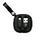 ライトニングケーブル USB-Cケーブル Dparks かわいいイラストの巻き取り式 通信＆充電ケーブル （ディーパークス） 巻き取り 収納ケース iPhone 充電 データ転送 Lightning Android タイプC