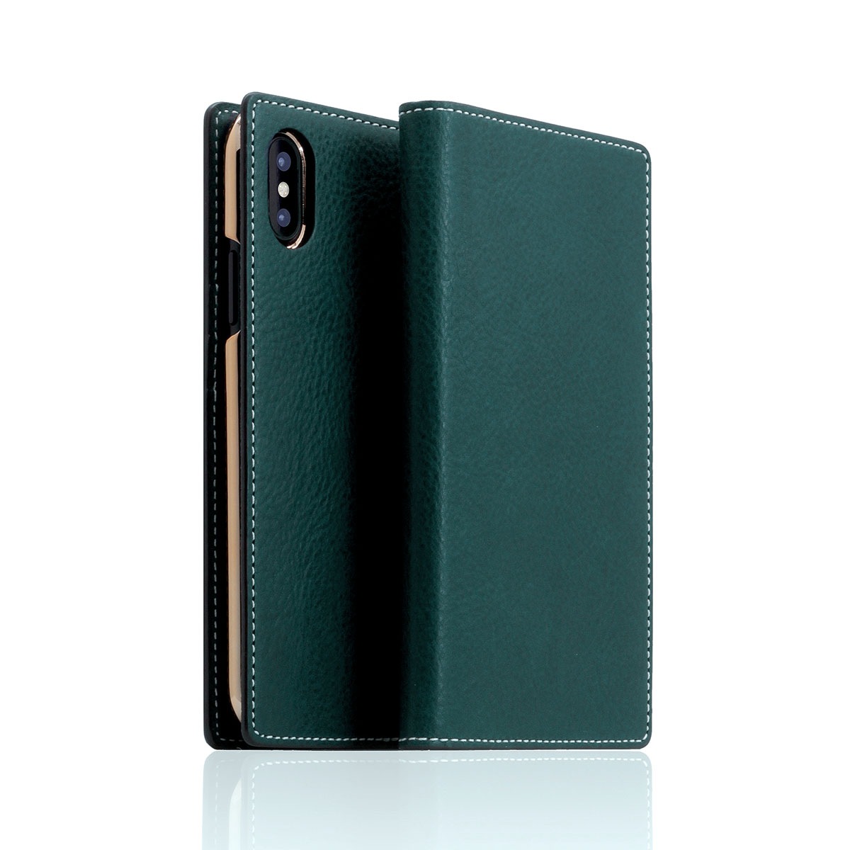 【iPhone 11 Pro ケース】 SLG Design Minerva Box Leather Case （ミネルバボックスレザーケース） 【手帳型 / 本革】