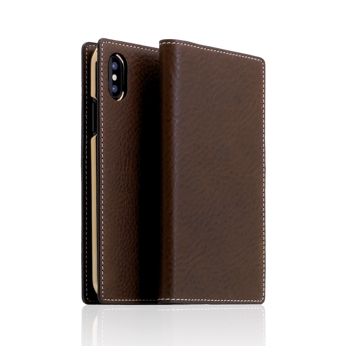 【iPhone 11 Pro ケース】 SLG Design Minerva Box Leather Case （ミネルバボックスレザーケース） 【手帳型 / 本革】