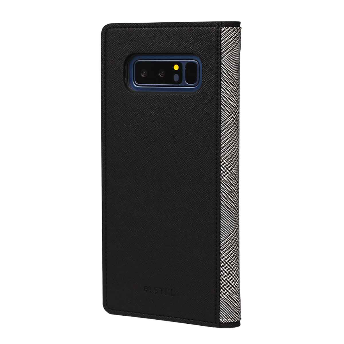 【在庫限り 半額セール】Galaxy Note9 ケース Galaxy Note8 ケース 手帳型 GENTLEMAN FLIP（スティール ジェントルマンフリップ）ギャラクシー ノート ナイン エイト カバー グレンチェック C-01L SCV40 SC-01K SCV37