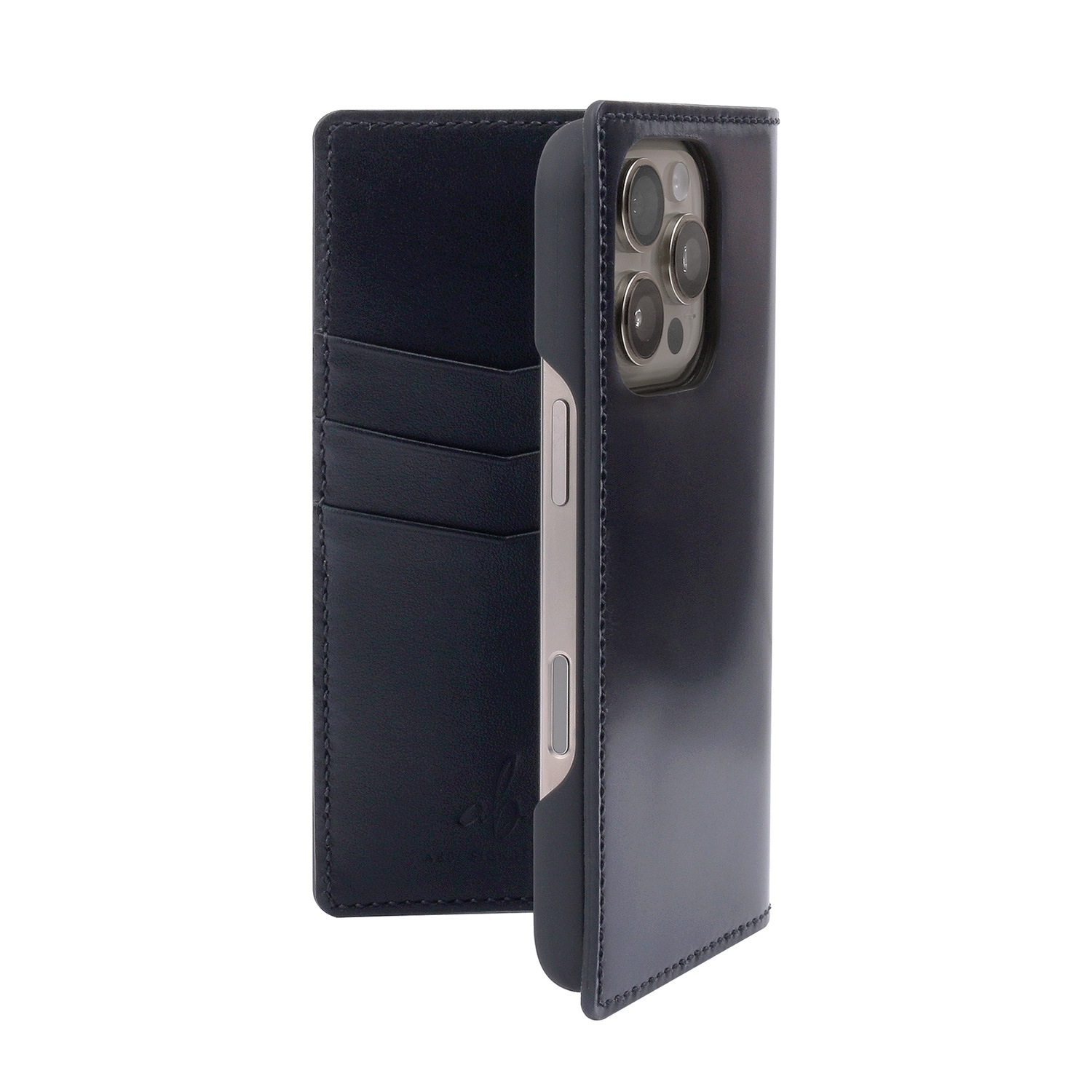 [注文生産！職人がつくる] 本革 手帳型 ROCADO シェルコードバン MagSafe対応ケース [ iPhone 17 / 17 Pro / iPhone 16 / 16 Pro / 15 / 15 Pro] 