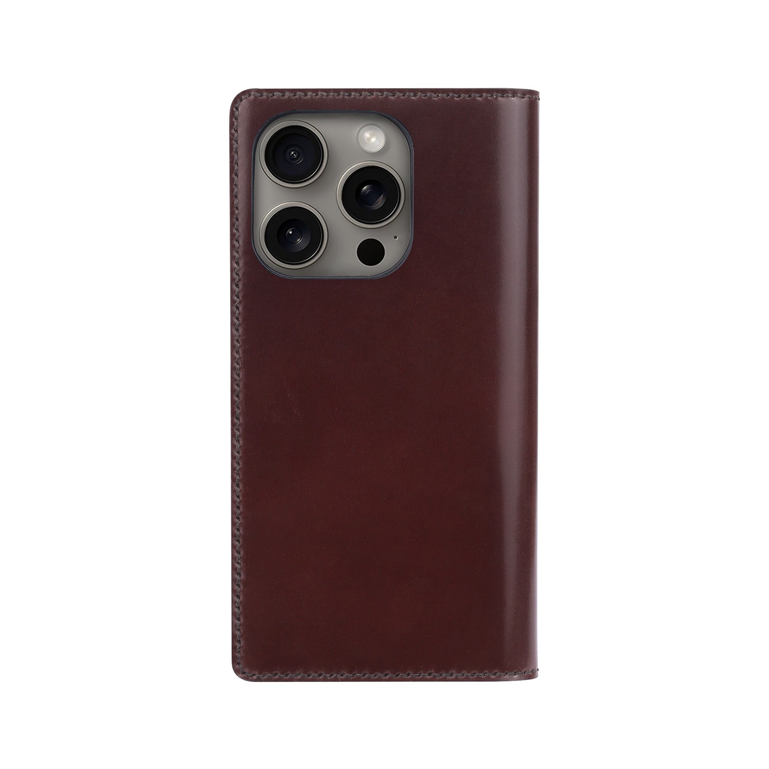 [注文生産！職人がつくる] 本革 手帳型 ROCADO シェルコードバン MagSafe対応ケース [ iPhone 17 / 17 Pro / iPhone 16 / 16 Pro / 15 / 15 Pro] 