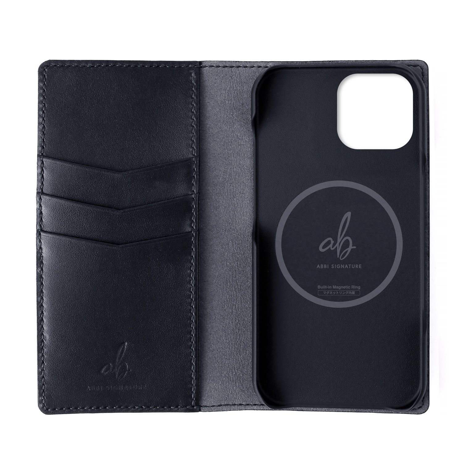 [注文生産！職人がつくる] 本革 手帳型 ROCADO シェルコードバン MagSafe対応ケース [ iPhone 17 / 17 Pro / iPhone 16 / 16 Pro / 15 / 15 Pro] 