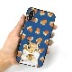 【iPhone XS / X ケース】 Dparks ブラックケース アニマル＆フード