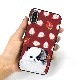 【iPhone XS / X ケース】 Dparks ブラックケース アニマル＆フード