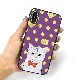 【iPhone XS / X ケース】 Dparks ブラックケース アニマル＆フード