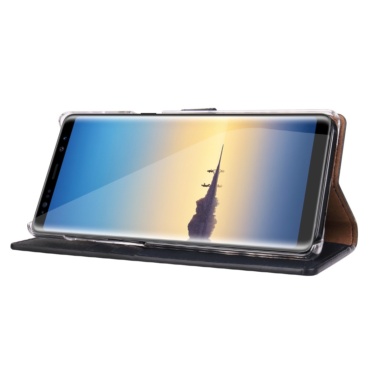 Galaxy Note8 ケース 手帳型 HANSMARE CALF CASE（ハンスマレ カーフケース）ギャラクシー ノートエイト カバー SC-01K SCV37